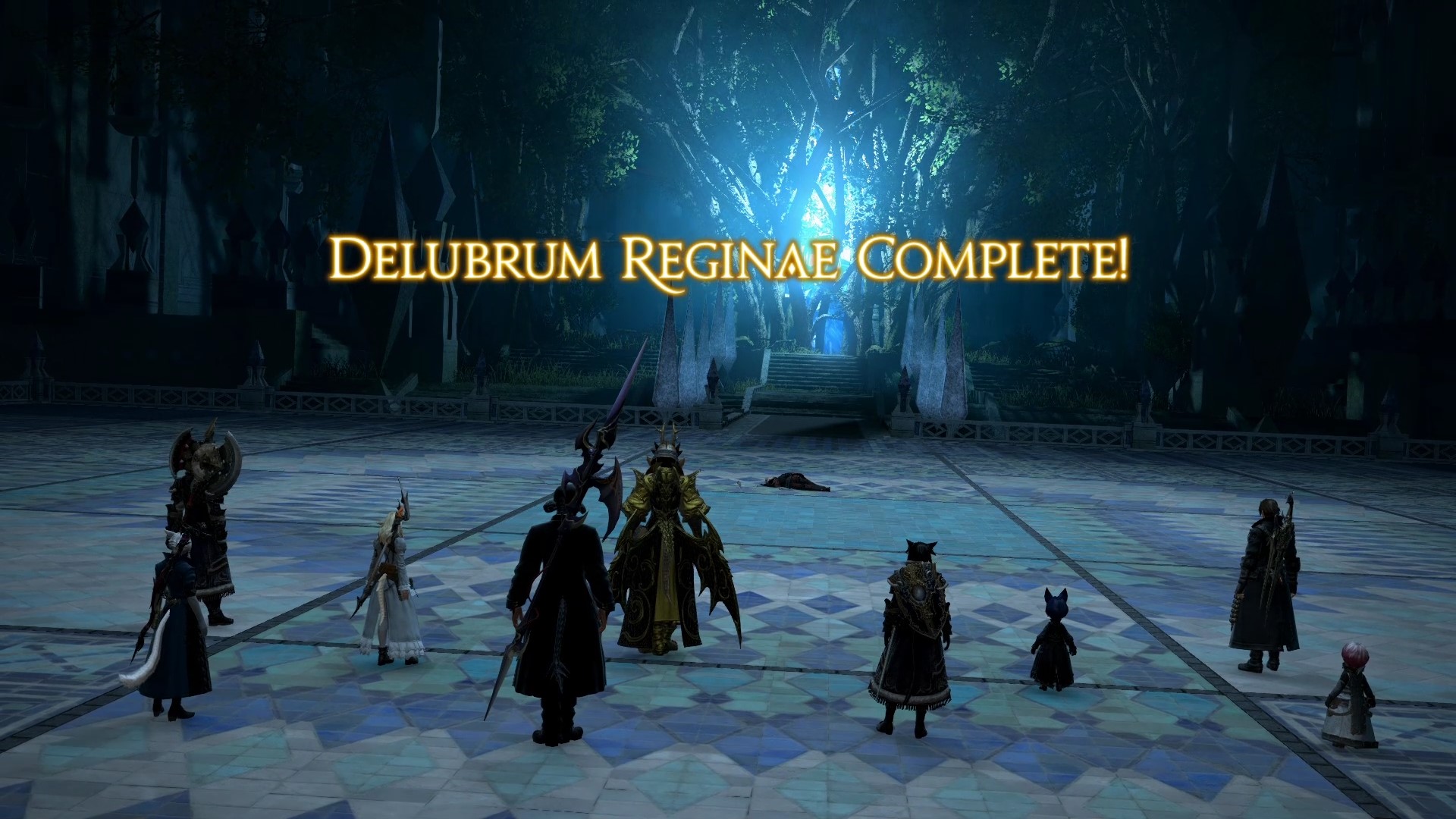 Delubrum Reginae complete. Congrats on the clear!