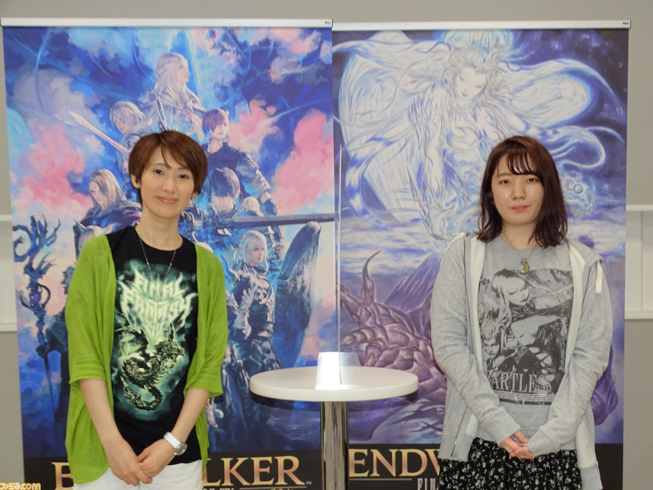 Lead Story Designer: Natsuko Ishikawa (Left) & Quest Designer: Saki Takayanagi (Right)