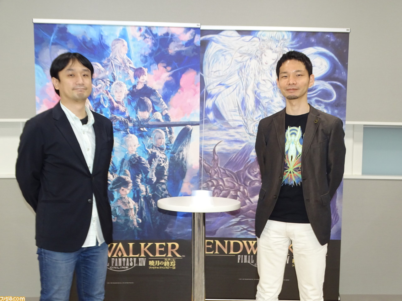 Game UI Designer: Odagiri Kei (Left) & Lead Project Manager: Shoichi Matsuzawa (Right)