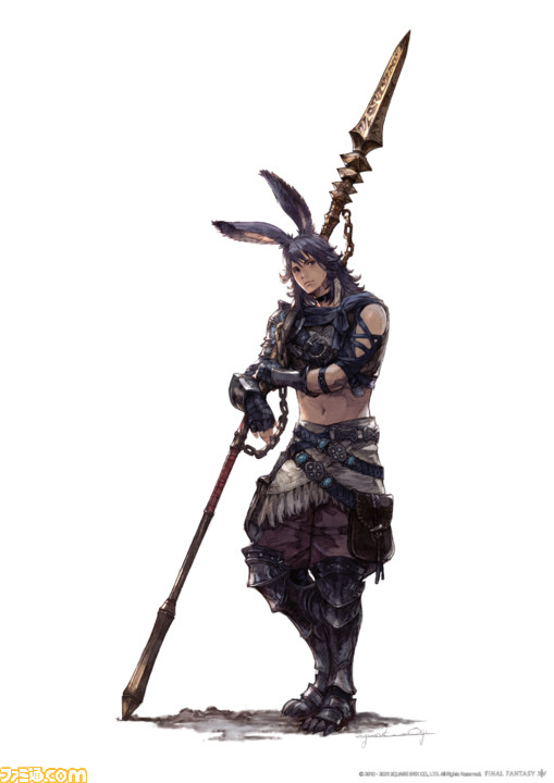 Male Viera Concept Art