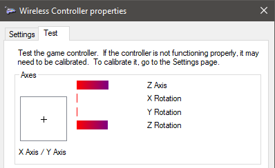 PS4 Controller Calibration