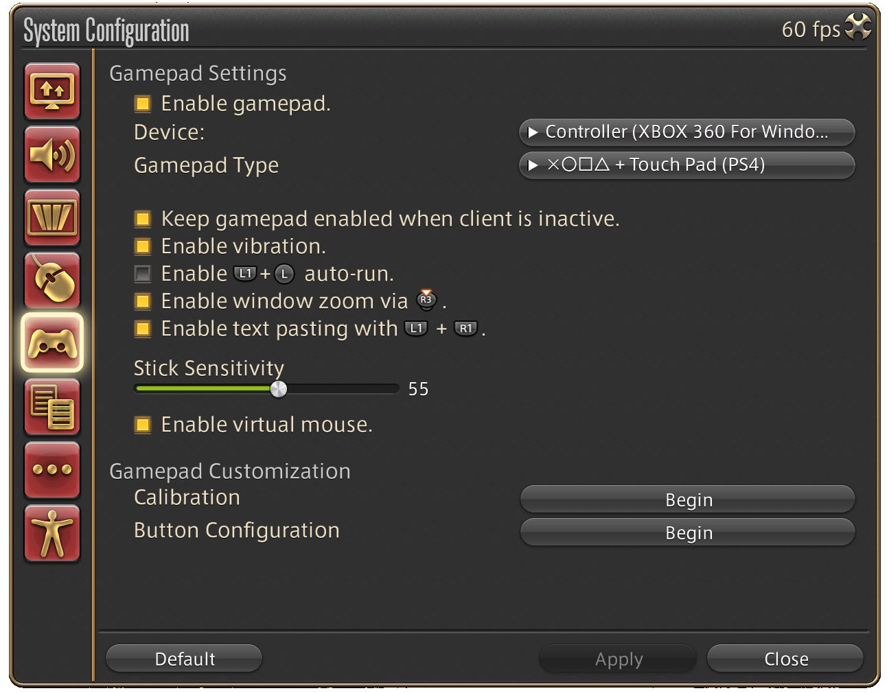 How do set different controller profiles/layouts for different games in YuZu .