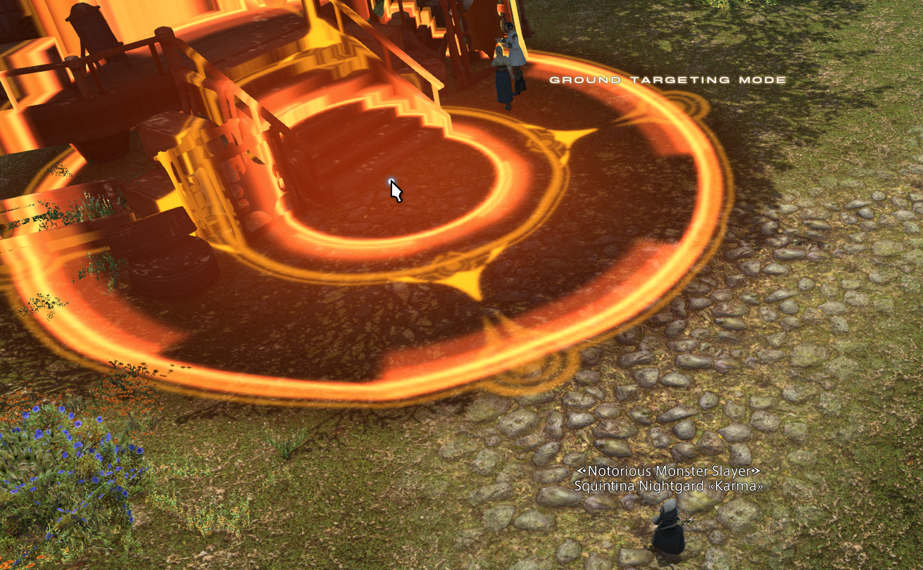 Ground Targeting Ring: Locked to Cursor